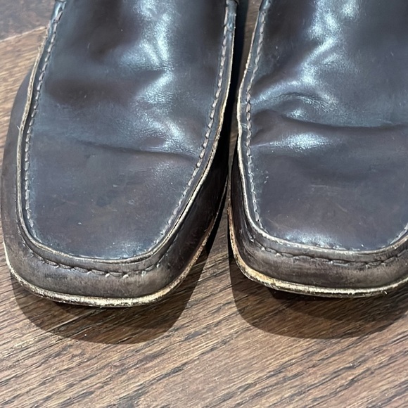 Prada Men’s Brown Slip On Dress Shoes Size 7.5 main image 4